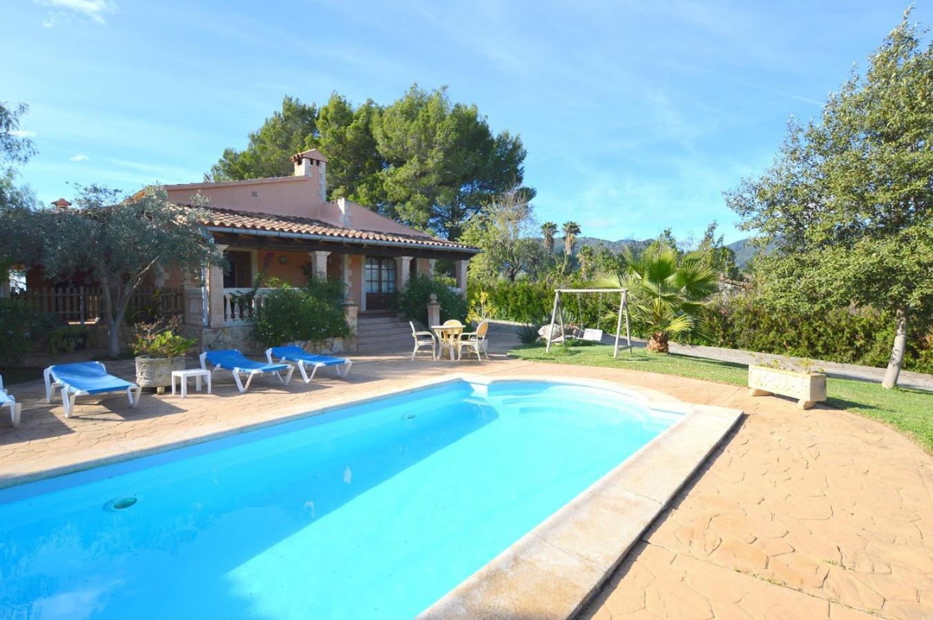 منزل الضيف Finca Con Piscina Es Blanquer المظهر الخارجي الصورة