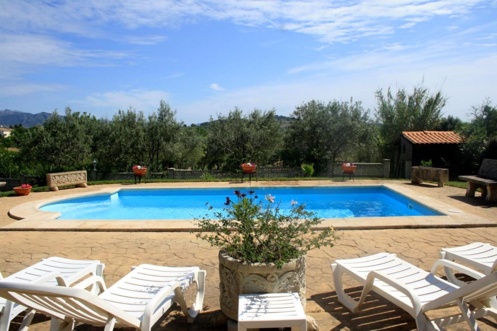 منزل الضيف Finca Con Piscina Es Blanquer المظهر الخارجي الصورة