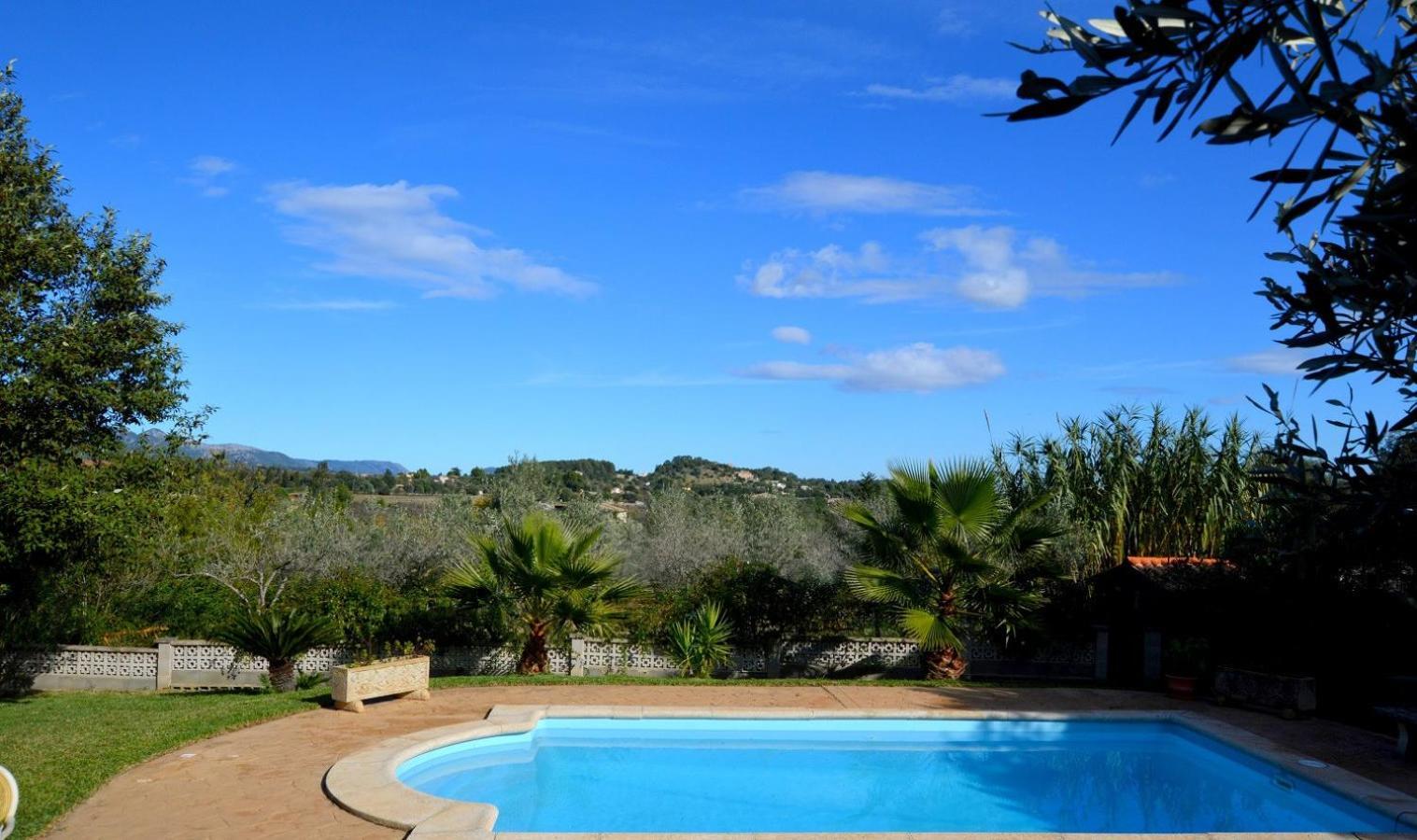 منزل الضيف Finca Con Piscina Es Blanquer المظهر الخارجي الصورة