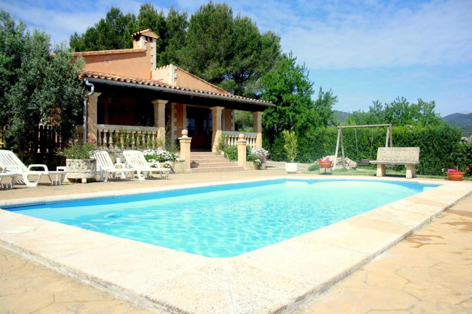 منزل الضيف Finca Con Piscina Es Blanquer المظهر الخارجي الصورة